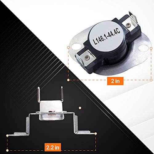 3387747 & 279973 Dryer Heating Element With Dryer Thermal Cutoff Fuse