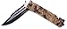 TAC Force TF-710 Series Liner Lock Assisted Opening Folding Knife, Two-Tone Half-Serrated Blade, 5-Inch Closed