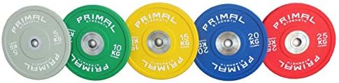 Primal Strength Urethane Bumper Plates 5-25kg