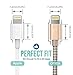OTISA 3Pack 5Ft Nylon Braided Lightning Cable with Ultra-compact Connector Charging Cord Charger for iPhone 7/7 Plus/6s/6s Plus/6/6 Plus/5s/55se, iPad,iPod Compatible with iOS10