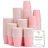 Huaiid 200 Count 3 Oz Small Paper Cups Mouthwash