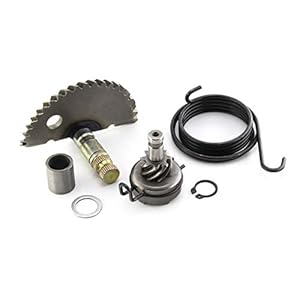 Kickstarter, tandwiel, meenemer, veerreparatie-/revisieset voor 50 cc, China, 4-takt motoren (GY6)