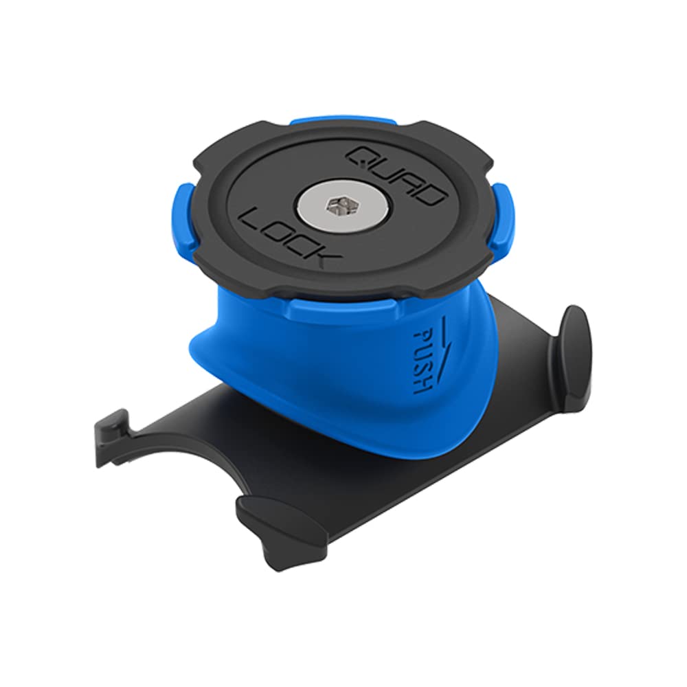 Quad Lock Stem/Handlebar Bike Phone Holder Mount for iPhone, Galaxy, Pixel and Universal Adapters