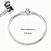 Long Way Bracelet,925 Sterling Silver Basic Charm Bracelet Snake Chain Fine Jewelry for Women, Best Christmas Birthday Gift for Mother Wife Girlfriend (Silver 7.5inches)