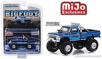 New DIECAST Toys CAR Greenlight 1:64 MIJO Exclusives Original Bigfoot #1 - Chrome Edition - Limited Edition 6000 51281