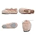 Ballet Slipper Shoes Pointe Canvas Split Sole Practice Ballet Dancing Gymnastics Shoes Ballet Flat Slipper Yoga Shoes US8 Nude