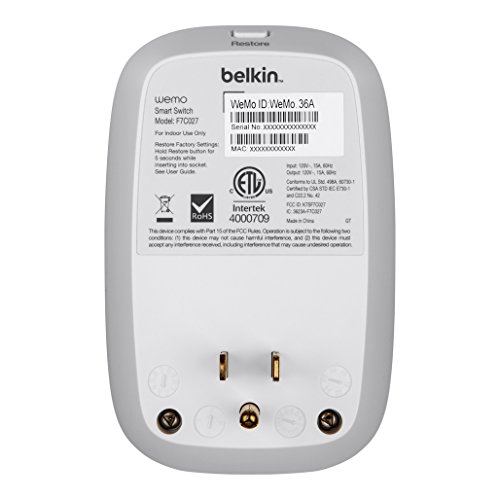 WeMo Switch Smart Plug Tools & Home Improvement, Electrical, Outlets & Accessories, Standard Outlets