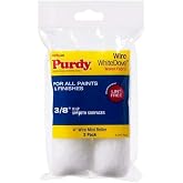 Purdy WhiteDove Wire Mini Roller, 4 in. x 3/8 in., 2 Count