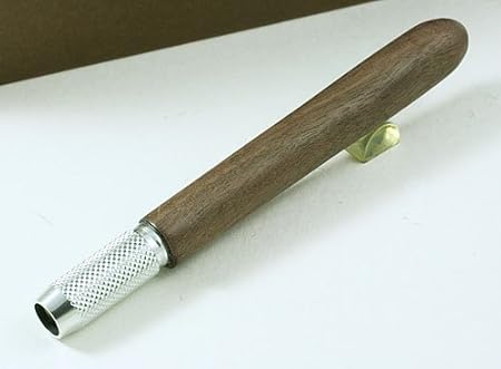 Amazon 杢杢工房 高級天然木 胡桃 くるみ 鉛筆ホルダー ペンシル エクステンダー ハンドメイド Spe1501 Db 鉛筆キャップ 鉛筆ホルダー 文房具 オフィス用品