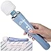 Pink B.O.B. Massage Wand Multi Function Body Massager Handheld Massage Neck and Back Massager