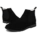 OUOUVALLEY Classic Slip-on Original Suede Chelsea Boots10 N(A) US, Black