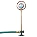 Collections Etc Solar Glass Ball Sprinkler Pipe with Stake, Brown