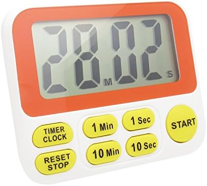 Aimila Digital Countdown Kitchen Timer With Alarm Clock Large Led Count Down Timer Fast Setting