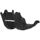 Acerbis Plastic Offroad Skid Plate with Linkage Guard Black Compatible with KTM 450SX-F/450XC-F 2023-2026/Compatible with GasGas MC450F 2024-2026/Compatible with Husqvarna FC450 2023-2025 - 2979440001