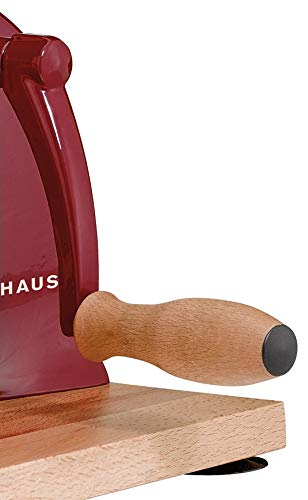 Zassenhaus Classic Bread Slicer, Manual, Red