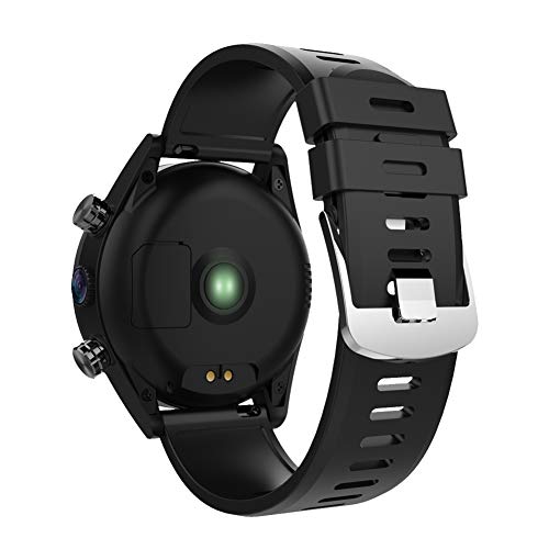 yanbirdfx Kospet Hope Lite 1G+16G 4G IP67 GPS 8.0MP Camera Heart Rate Monitor Smart Watch - Silicone Strap Black