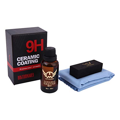 Car Coating Kit 30ML 9H Hardness Car Liquid Ceramic Coat Super Hydrophobic Glass Coating Car Polish Accessories