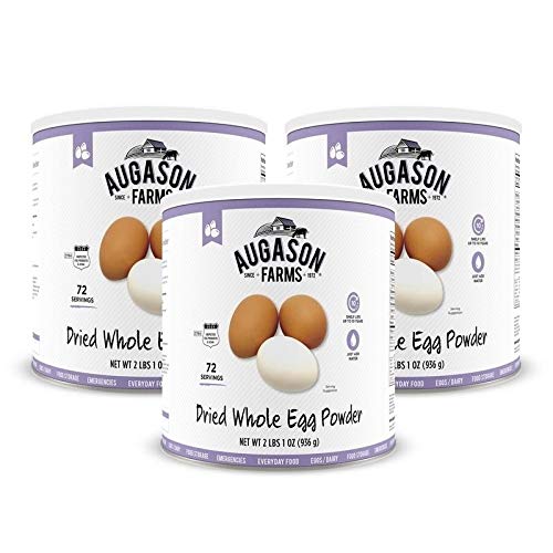 Augason Farms Dried Whole Egg Powder Certified Gluten Free Emergency