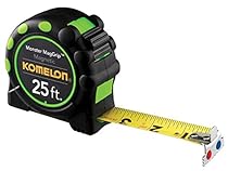 Komelon 7125 Monster MagGrip 25-Foot Measuring Tape with Magnetic End