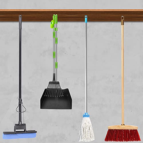 morpilot Dog Pooper Scooper with Poop Bags, Adjustable Long Handle Stainless Metal Tray, 11-Teeth Rake, Pet Waste Removal for Large Medium Small Dogs and Pets, Great for Your Entire Yard