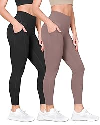 ODODOS ODLEX 2-Pack 7/8 High Waist Workout Leggings