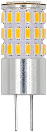 REELCO 4-Pack G4 LED bulb 5W Bi-pin Base LED Light Bulb Aluminum Case , AC DC 12V Warm White 3000K Landscape lighting,Equivalent 35W T3 Halogen Bulb Extremely Bright