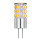 Reelco G4 LED bulb 5Watt Bi-pin Base LED Light Bulb, AC DC 12V Warm White 3000K Landscape lighting,Equivalent 40W T3 Halogen Bulb Extremely Bright (4-Pack)