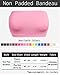 TL Women's 4 Pieces Strapless Bandeau Bra, Seamless Active Base Layer, No Padded Tube Top, Junior or Plus Size