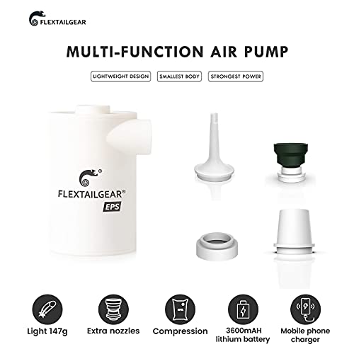 FLEXTAILGEAR MAX Pump 2020 EPS Portable Air Pump with 3600mAH Battery