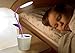 Furnizone Cute Desk Lamp Kids Night Light Flexible Dimmable Touch Lamp Bedside Book Light Study Lamp with Pencil Holder USB Rechargeable Purple