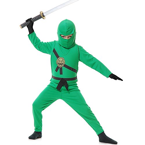 Green Ninja Avenger Boy's Costume