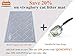 VIVAGLORY Cat Litter Scoop, Durable Metal Litter Scoop for Kitty, Sifter with Deep Shovel and Ergonomic Handle, Made of Heavy Duty Solid Aluminum, Jumbo Size, Navy Blue
