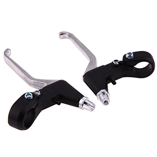 Alloet 1Pair Aluminum Alloy Bicycle Bike brake Handle MTB Cycling V/Disc Brake Levers Bike Replacement Parts