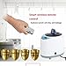 Wanforjewellery Steam Generator, Sauna Steam Bath Machine CE ROSH 2000 w Maximum Capacity 4L Steam Sauna Accessories Heaters(UK Plug)