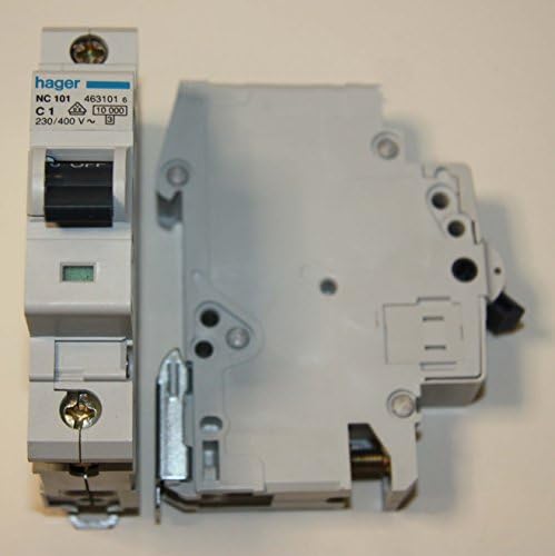Hager NC101-1a Type C Single Pole MCB