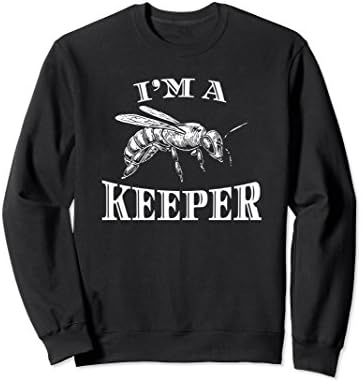 Unisex Bee Keepers Gift Sweatshirt Large Black