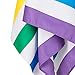 Dock & Bay Rainbow Beach Towel - Summer - Rainbow Skies - Extra Large (200x90cm, 78x35) - Quick Dry Towel, Compact & Lightweight, Rainbow