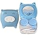 GCIYAEN Travel Cartoon Piggy Contact Lens Case Mirror Tweezer Stick Holder Box