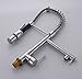 Rozin Chrome Finish LED Colors Kitchen Sink Faucet Pull Down Spray Mixer Tap