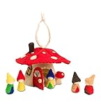Magic Cabin Mushroom House with Gnomes Play Set