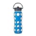 Lf Glss Btl-Strawcap Ocea Size Ea Lf Glass Bottle-Straw Cap Ocean 22z