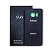 VANYUST Replacement for Back Glass Cover Battery Door Compatible for Samsung Galaxy S7 (Black)