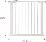 Munchkin Maxi Secure Baby Toddler Stair Gate 76-82cm Pressure Fit Door Dog view 5