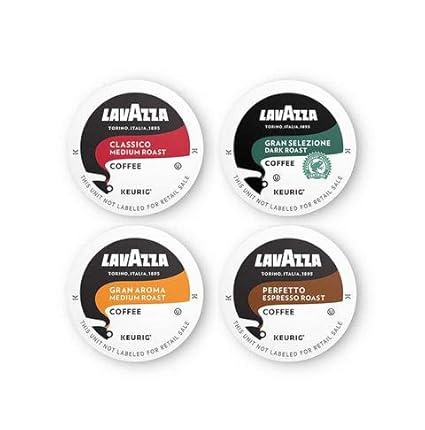 Lavazza Coffee K Cup Pods Variety Pack For Keurig Single Serve