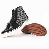 Vans Men's Sk8-Hi Ankle-High Canvas Skateboarding Shoe