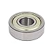 uxcell 2 Pcs 6000ZZ Dual Shielded Sealed Deep Groove Ball Bearings 26mm x 10mm x 8mm