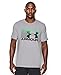 Under Armour Men's UA Blitz Logo T-Shirt Large True Gray Heather