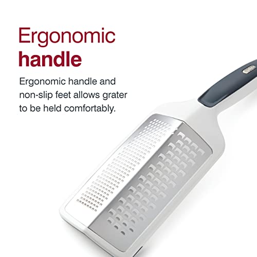 Zyliss Smooth Glide Dual Grater Dual TwoSided Cheese Grater for