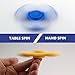 Midafon 7 Packs LED Fidget Spinner Light Up Figit Spinner Glow in The Dark Hand Spinner Focusing Toys Steel Bearing Stress Reducer For ADD, ADHD, Anxiety Adult Children