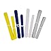 30pcs Tissue Pom Poms Yellow Blue Color Party Supplies,Navy Yellow White Silver Birthday Party Decorations Paper Tassel Garland for Bridal Shower Wedding School Ceremony Graduation Theme Party Supplie